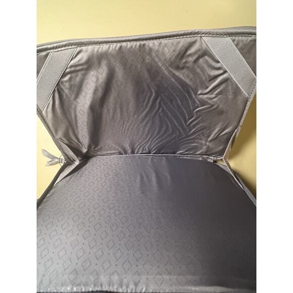 Vera Bradley Laptop Workstation Crossbody Moon Shadow Meadow - Picture 5 of 7